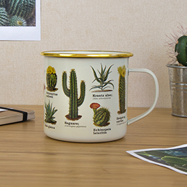Botanica Enamel Mug
