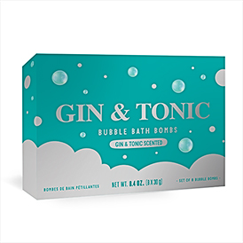 Gin & Tonic Bubble Bath Bombs