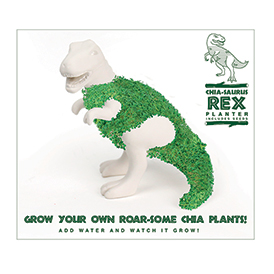 Chia-saurus Rex Planter