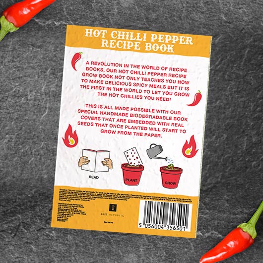 Hot Chilli Pepper Recipe - Grow Book Rollover 3