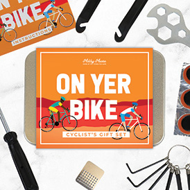 On Yer Bike Cycling Tin