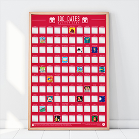 100 DATES TO GO ON 