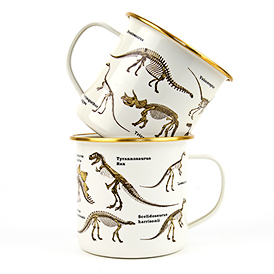Dinosaur Enamel Mug