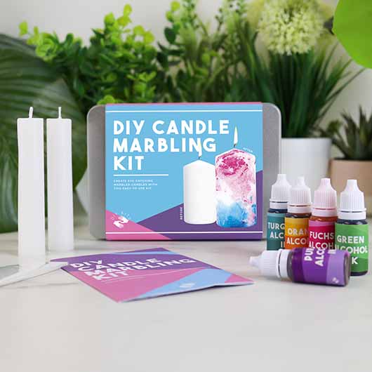 DIY Candle Marbling Kit Rollover 1