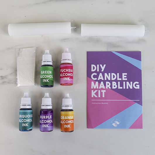 DIY Candle Marbling Kit Rollover 3