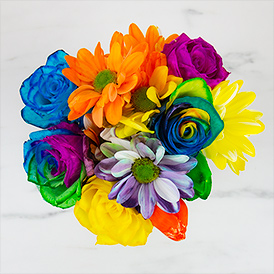 DIY Rainbow Flowers Kit