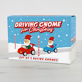 Driving Gnome for Christmas