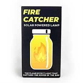 Solar Fire Catcher Lamp