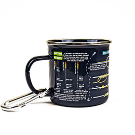 Fishing Guide Enamel Mug