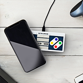 Retro Gamer Wireless Charger