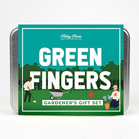 Green Fingers Gardening Tin