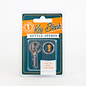 key blank bottle opener