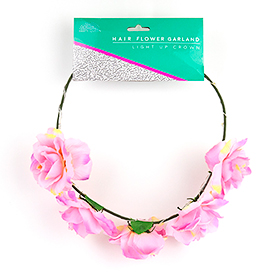 Light Up Flower Garland