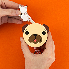 Power Pets - Retractable Pug