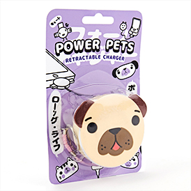 Power Pets - Retractable Pug