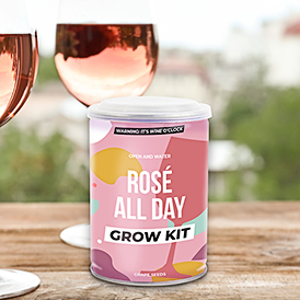 Rosé Wine Grow Tin