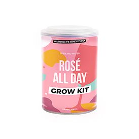 Rosé Wine Grow Tin