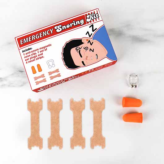 Emergency Snoring Kit - Rollover 1