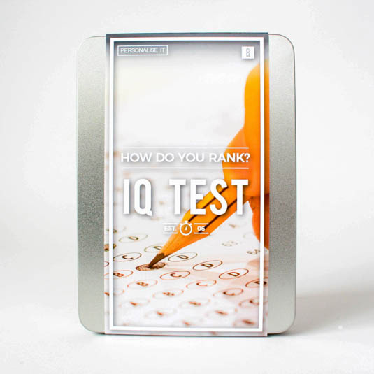 IQ Test gift box