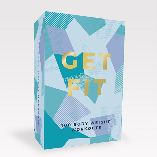 100 exercises cards