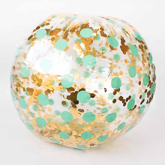 Giant Glitter Beach Ball