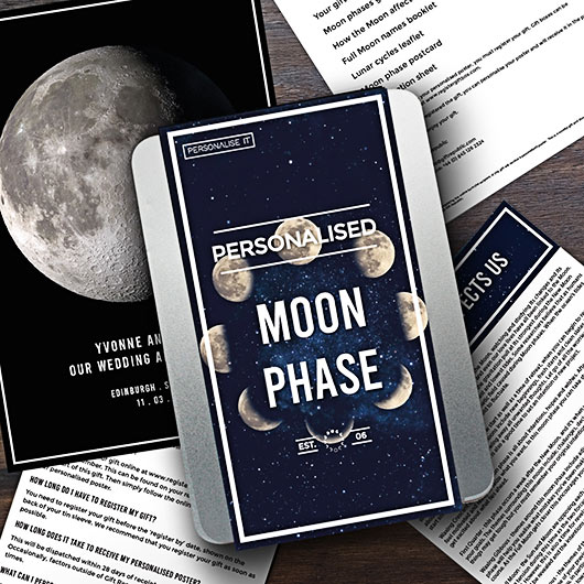Personalised Moon Phase