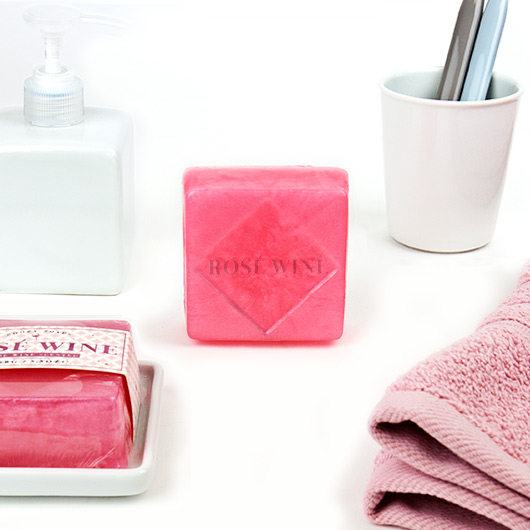 Rose Wine Boozy soap