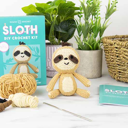 Crochet Kit for Beginners, Learn to Crochet Kits for Adults and Kids, –  Fiberivore