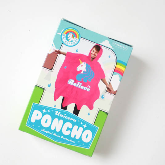 Sprinkles the Unicorn Poncho