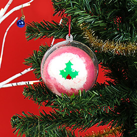 Festive Bath Bomb Bauble