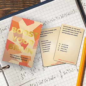 Boost your Brain cards 
