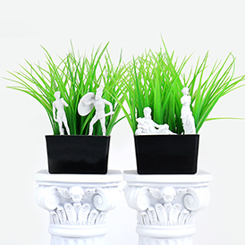 Plant Pot Statues