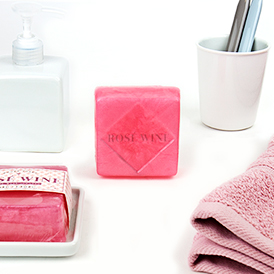 Rose Wine Boozy soap
