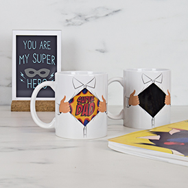 Super Dad Heat Reveal Mug