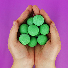 Zombie Brains Bath Bomb